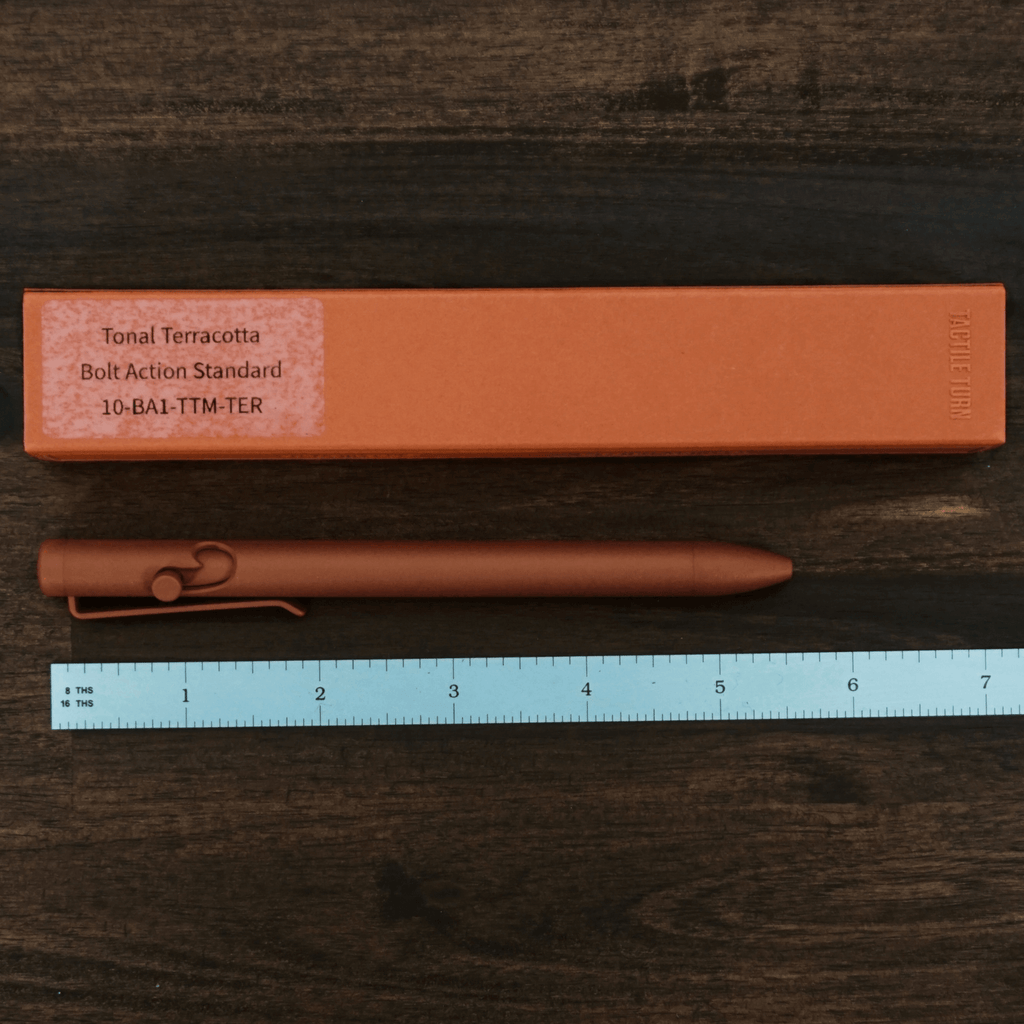 Tonal Bolt Action Pen | Terracotta | Standard (5.6