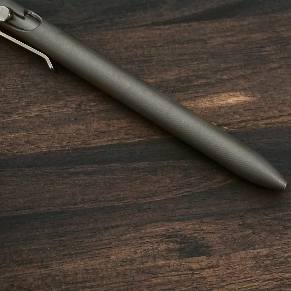 Bolt Action Pen | Stonewashed Titanium | Standard (5.6