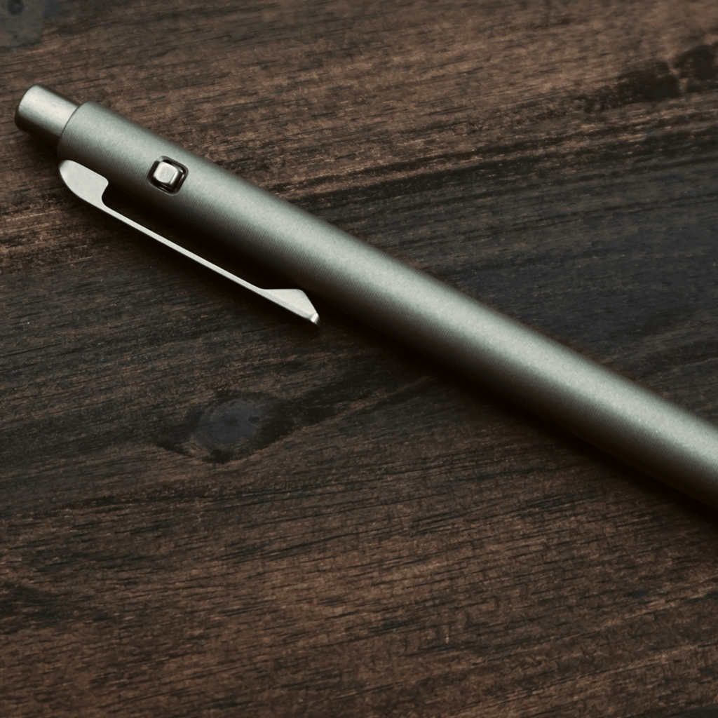 Side Click Pen | Stonewashed Titanium | Standard (5.8